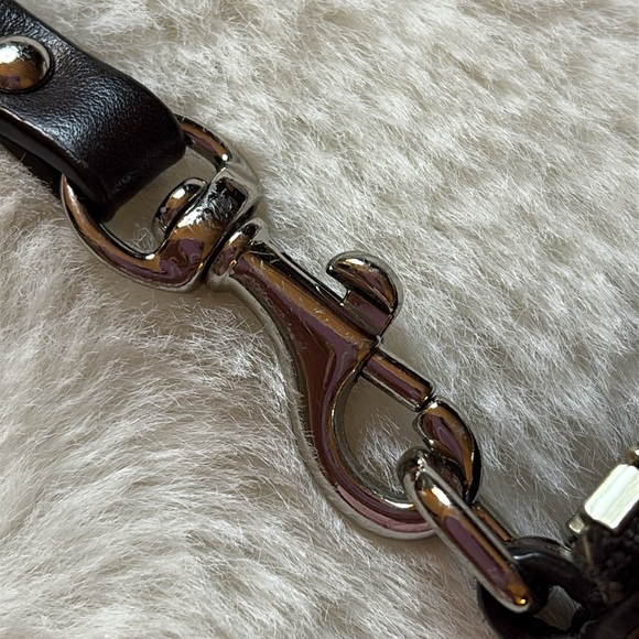 Coach CC Signature Monogram Adjustable Shoulder Strap Crossbody Tote Bag Purse - Picture 15 of 17